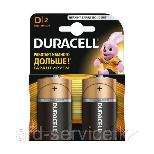 Батарейки Duracell типа D 2шт