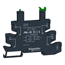 Розетка для реле с винтовыми зажимами 5-24 В⎓