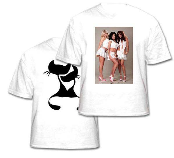 Сублимационная печать на женских футболках - фото 1 - id-p58641910