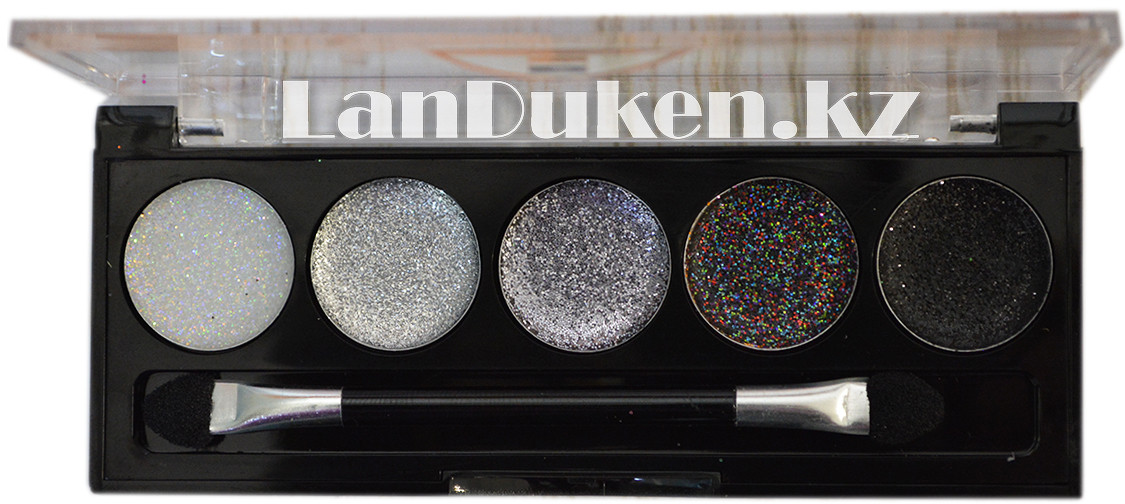 Гелевые блестки для век и бровей USHAS (5 цветов, 11,5*4,5 см): продажа ...