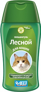 ЛЕСНОЙ ЗООШАМПУНЬ ДЛЯ КОШЕК