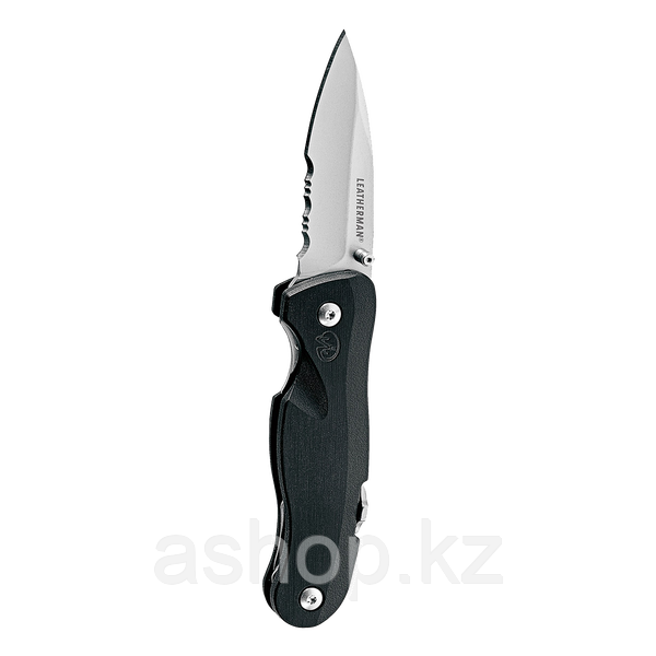 Нож складной Leatherman Crater C33LX, Заточка: Серрейтор, Кол-во функций: 2 в 1, Цвет: Серебристый, (C33LX)