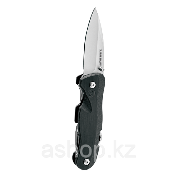 Нож складной Leatherman Crater C33T, Заточка: Гладкая, Кол-во функций: 4 в 1, Цвет: Серебристый, (C33T)