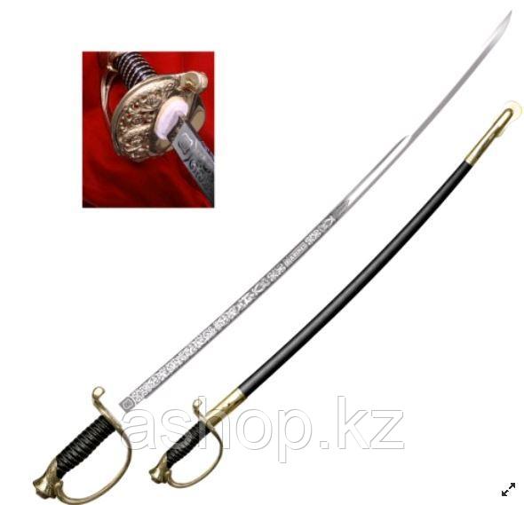 Сабля Cold Steel Marine NCO, Общая длина: 970 мм мм, Длина клинка: 810 мм, Материал клинка: Сталь углеродистая