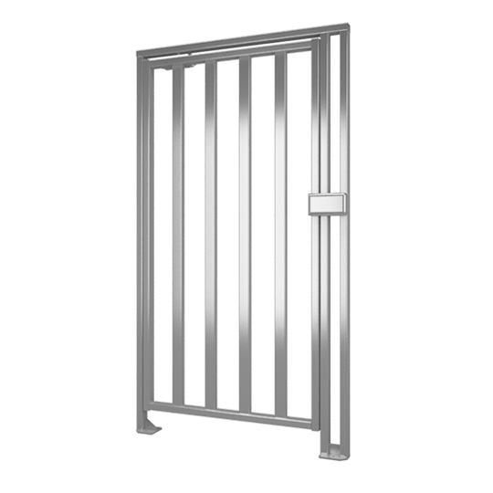 Калитка полноростовая из нержавеющей стали Oxgard K-10-H (правая)