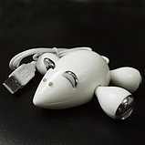 USB 4 PORTS HUB V-T HU103 (Мышка), фото 4