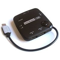 USB TypeC Card Reader+HUB V-T OT-9110 
