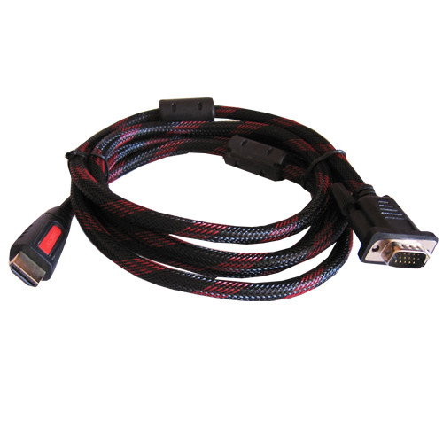 Cable V-T HDMI-VGA 1.8m - фото 1 - id-p58663989