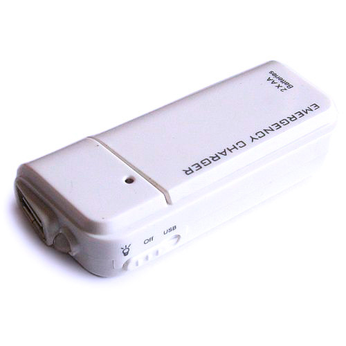 USB Emergency AA Battery Charger V-T CE01-IPO - фото 4 - id-p58664372