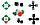 Микроспринклер туманообразующий (фоггер)  Зеленый 4 выхода 26-2,5 бар, фото 3