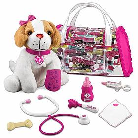 Собачка Барби в сумке Доктор Кит, Barbie Dog Electronic Doctor Kit