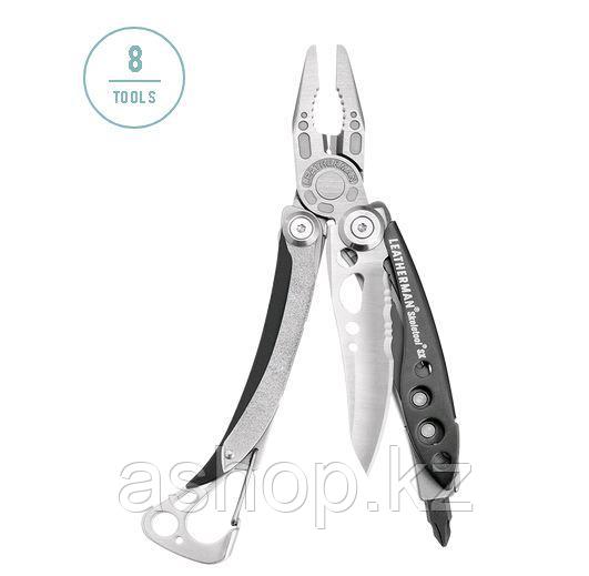 Мультитул карманный Leatherman Skeletool SX, Кол-во функций: 8 в 1, Цвет: Чёрный, (SX)
