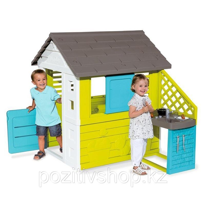 Игровой домик Smoby с кухней - фото 1 - id-p58669319