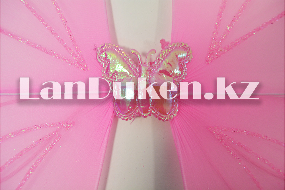 Набор феи бабочки крылья волшебная палочка и ободок (розовые) - фото 3 - id-p58669777