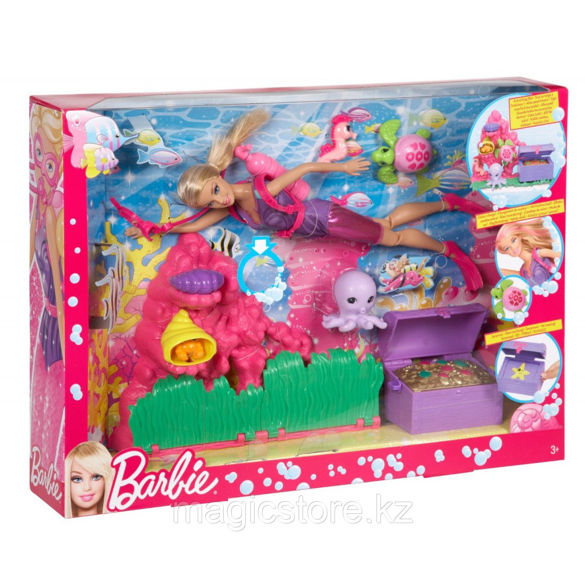 Кукла Барби Карьера дайвера Barbie I Can Be Ocean Treasure Explorer Doll - фото 3 - id-p51627590