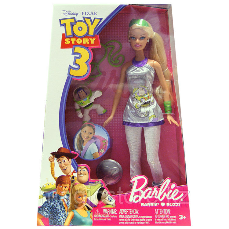 Кукла Барби История игрушек Barbie Toy Story 3 Barbie & Buzzi - фото 2 - id-p51627588