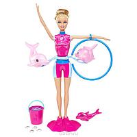 Кукла Барби Дрессировщица веселых дельфинов Barbie Dolphins Swim X8380 Кукла Барби Дрессировщица веселых дельфинов Barbie Dolphins Swim