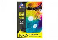 Матовая фотобумага INKSYSTEM 180g, 10x15, 100л. для печати на Epson WorkForce Pro WF-4630