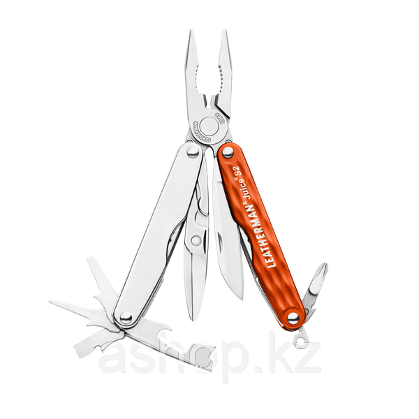 Мультитул карманный Leatherman Joice S2, Кол-во функций: 12 в 1, Цвет: Оранжевый, (S2)