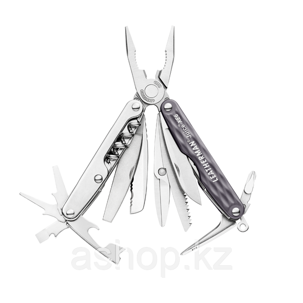 Мультитул карманный Leatherman Joice XE6, Кол-во функций: 18 в 1, Цвет: Серый, (XE6lgb)