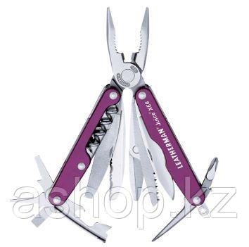 Мультитул карманный Leatherman Joice XE6, Кол-во функций: 18 в 1, Цвет: Пурпурный, (XE6LGb)