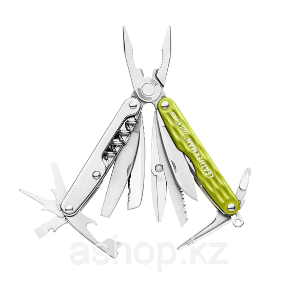 Мультитул карманный Leatherman Joice XE6, Кол-во функций: 18 в 1, Цвет: Салатовый, (XE6)
