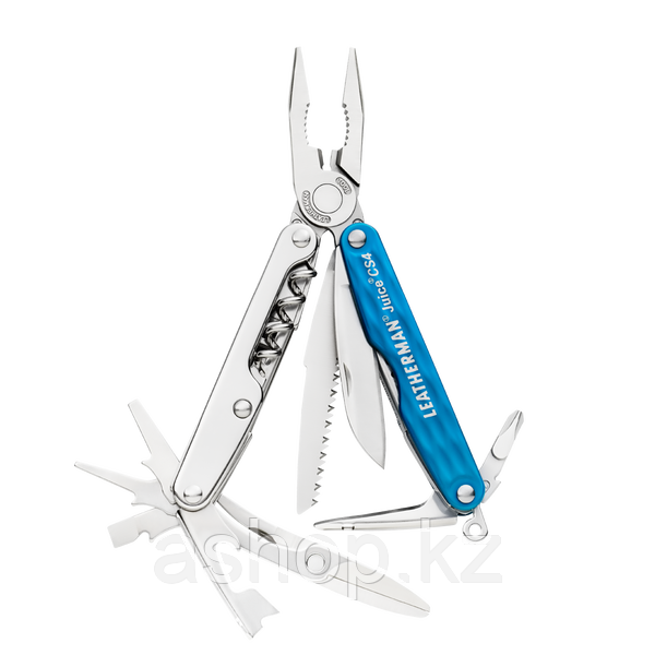 Мультитул карманный Leatherman Joice CS4, Кол-во функций: 15 в 1, Цвет: Синий, (CS4LGb)