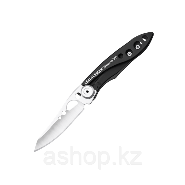 Нож складной Leatherman Skeletool KB, Заточка: Гладкая, Кол-во функций: 2 в 1, Цвет: Чёрный, (KB)