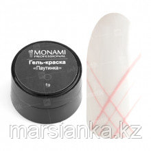 Гель-краска Паутинка Monami #1 (розовая), 5гр