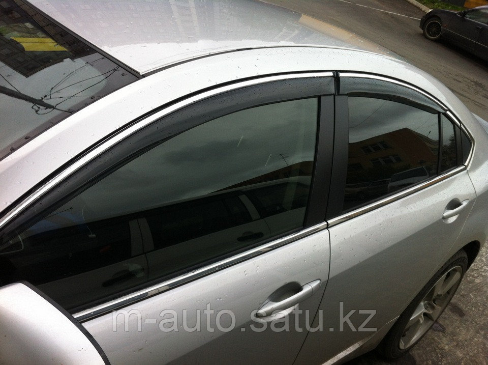 Ветровики/Дефлекторы боковых окон на Honda CR-V/Хонда Цр-В 2012 - - фото 4 - id-p2667077