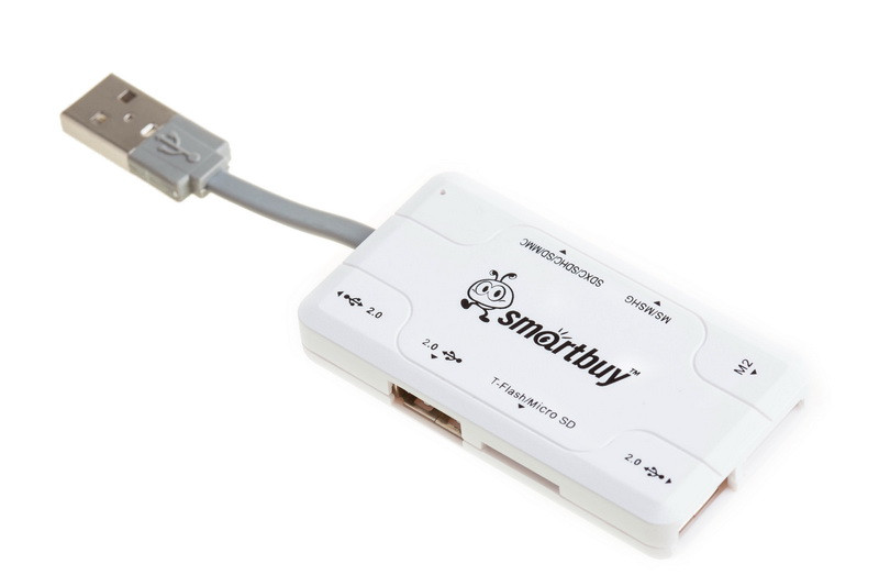 Хаб + Картридер Smartbuy Combo SBRH-750