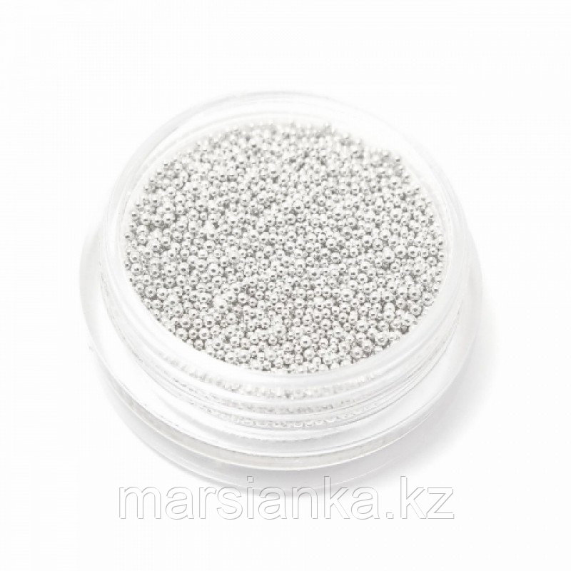 Бульонки металлические (сребро) 2,5гр