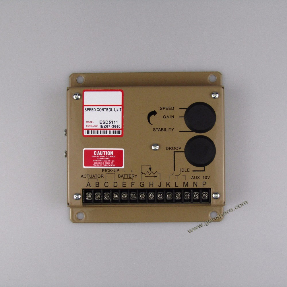 Genset Speed Controller Блок управления скоростью - фото 3 - id-p58738656
