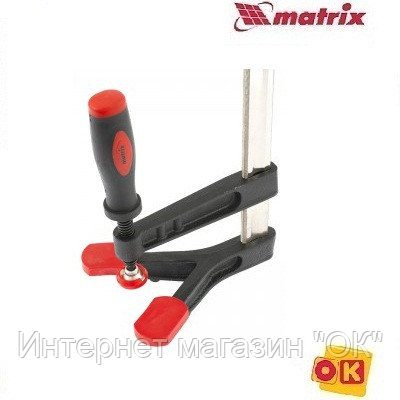 Струбцина 300 х 120 х 405 мм. Двойной упор. MATRIX MASTER, фото 2