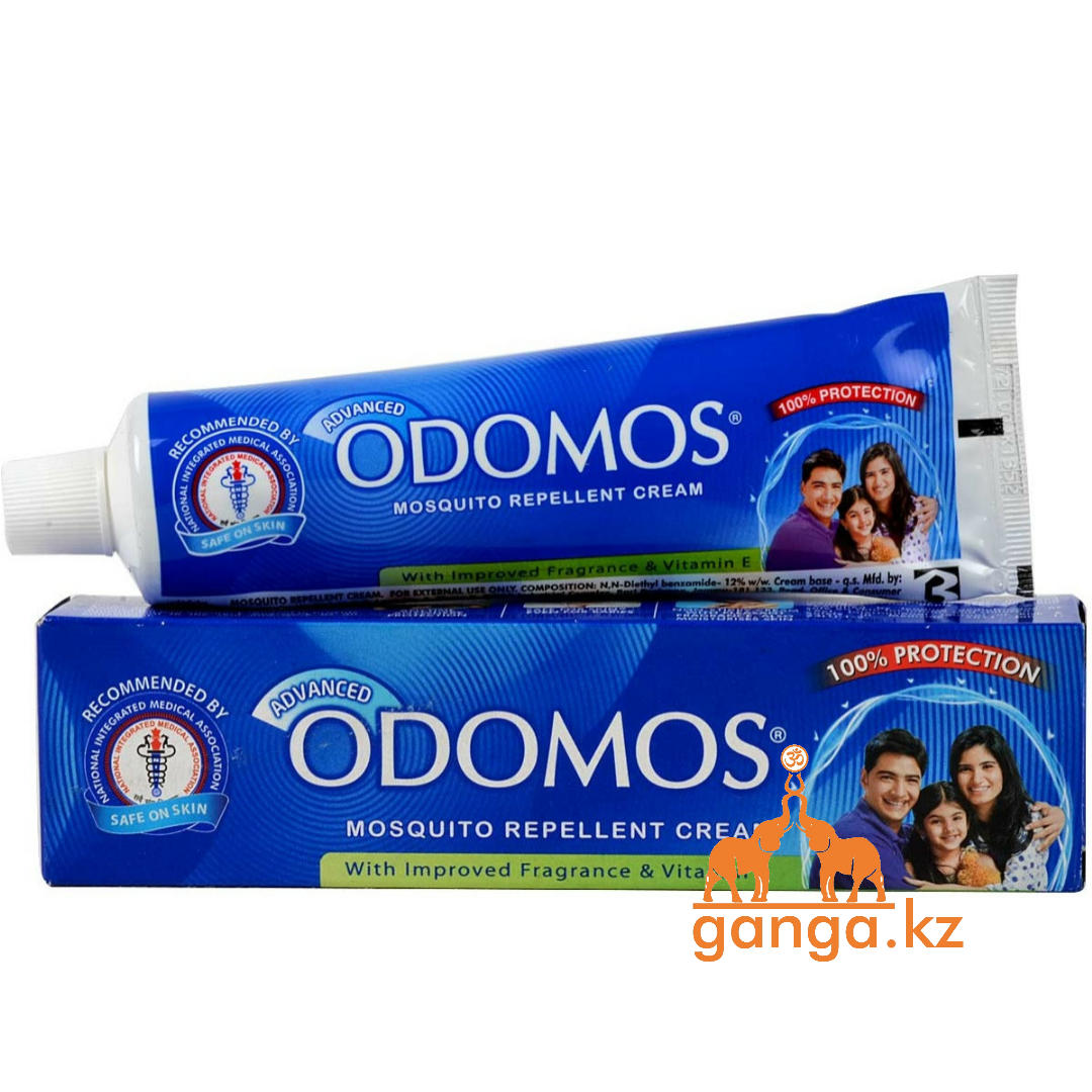 Одомос Антимоскитный крем (Odomos), 50 г.