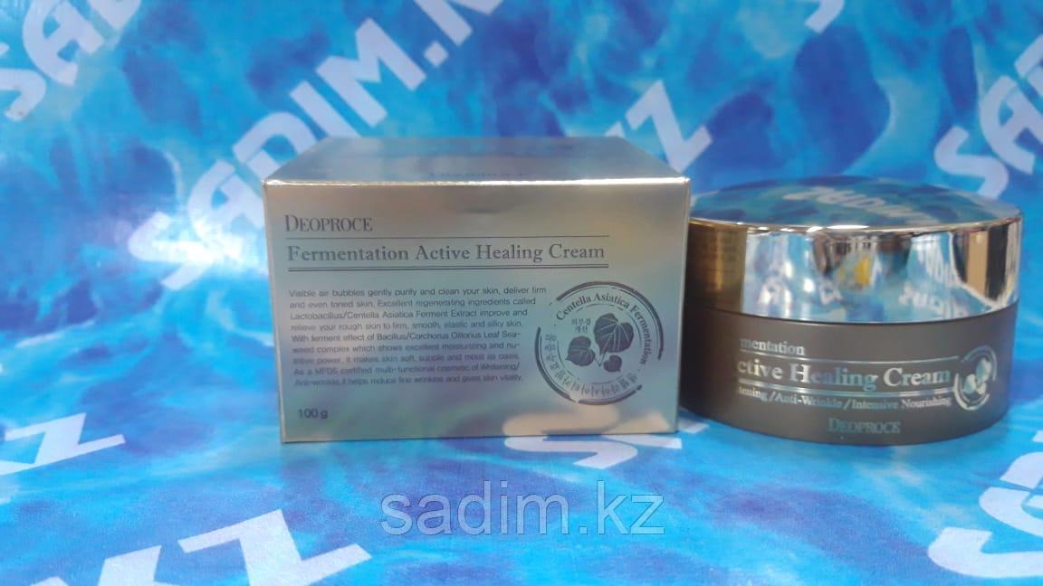 Deoproce Fermentation Active Healing Cream - Оздоравливающий крем с ферментированными экстрактами