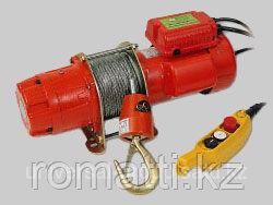 Лебедка электрическая JK 1 г/п 1 т, длина троса 110 м, фото 1