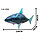 Летающая рыба Акула R/C Air Swimmers Remote Control Flying Shark (синяя), фото 3
