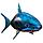Летающая рыба Акула R/C Air Swimmers Remote Control Flying Shark (синяя), фото 2