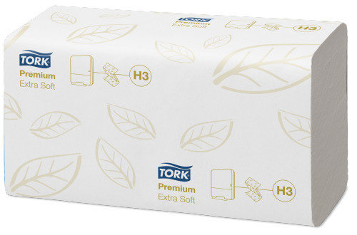 Tork листовые полотенца Singlefold сложения ZZ качества Premium, фото 2