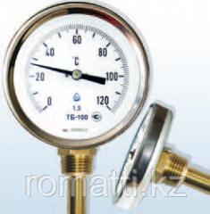 Термометр d=63mm.1\2".0-120 С, фото 1