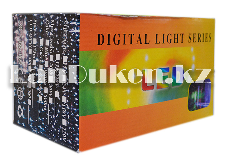 Светодиодная гирлянда Digital Light Series LED тёплый белый свет (20 лампочек 5 метров) - фото 2 - id-p58782261