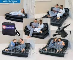 Надувной диван-трансформер 5 в 1 188х152х64 см с насосом, Bestway 75056