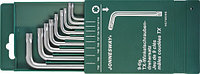 Комплект угловых ключей "TORX" H07M09S
