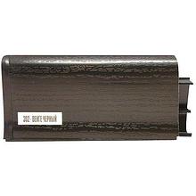 Плинтус IDEAL Элит 67мм Венге черный 302