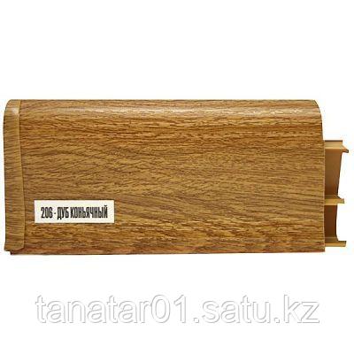 Плинтус IDEAL Элит 67мм Дуб коньячный 206