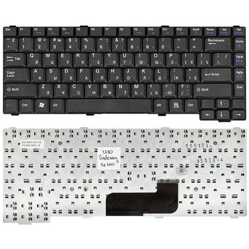 Клавиатура для ноутбука Gateway CX2610 - фото 1 - id-p58817880