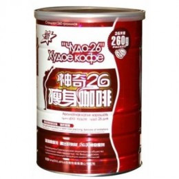 Кофе для похудения Чудо 26 вес 260 гр.