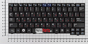 Клавиатура для ноутбука Samsung NC10 / N110 / N140, RU, черная