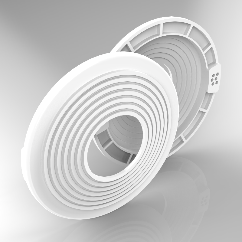 Платформа под светильник 100-150 (белая) 1 сорт